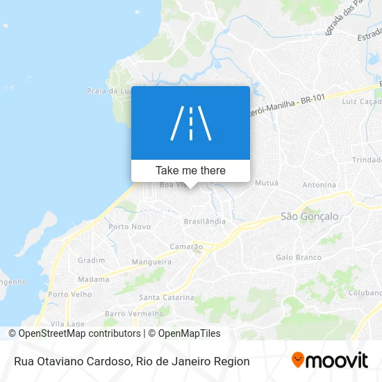 Rua Otaviano Cardoso map