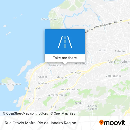Rua Otávio Mafra map