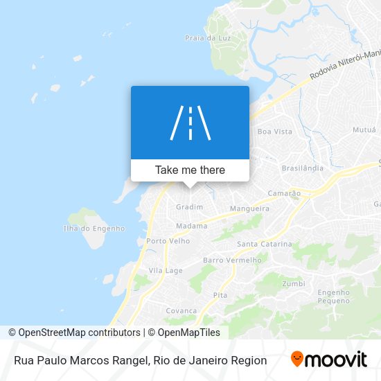 Rua Paulo Marcos Rangel map