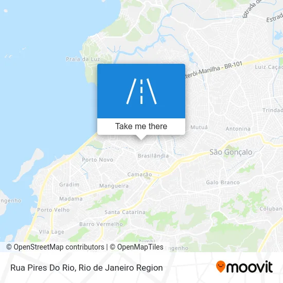 Rua Pires Do Rio map