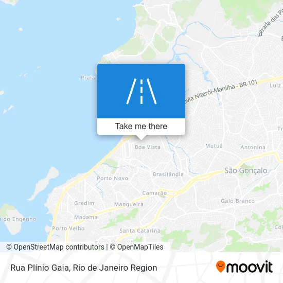 Rua Plínio Gaia map