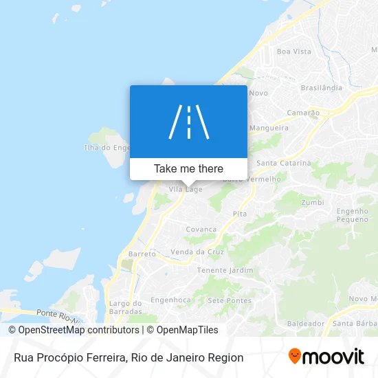 Rua Procópio Ferreira map