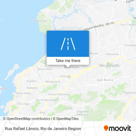 Rua Rafael Lânsio map