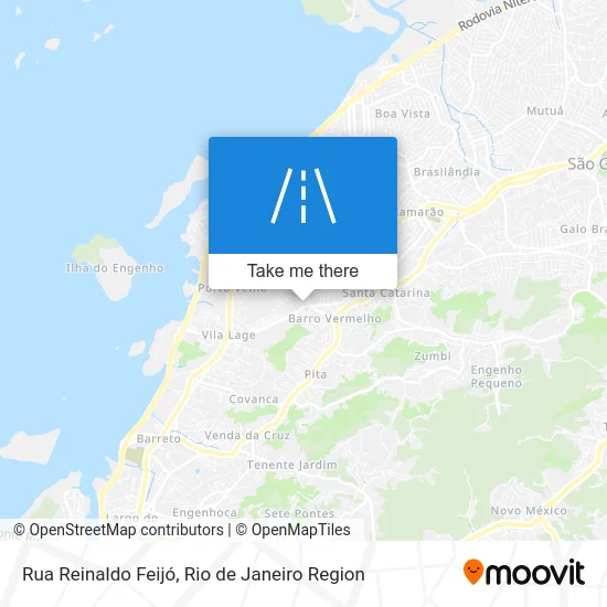 Rua Reinaldo Feijó map