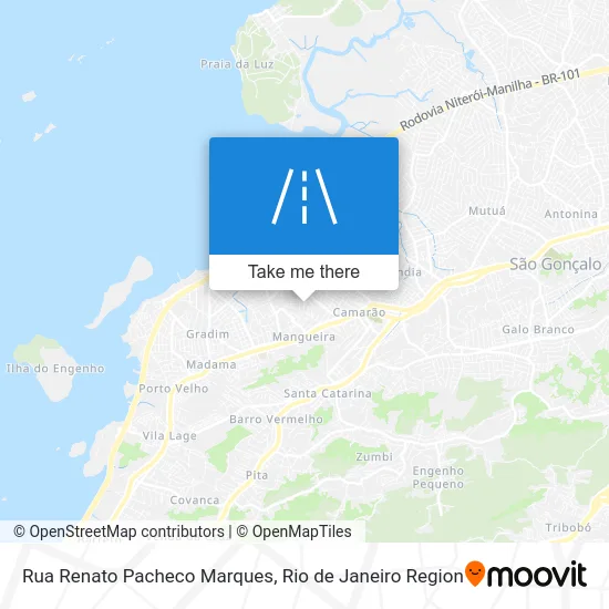 Rua Renato Pacheco Marques map