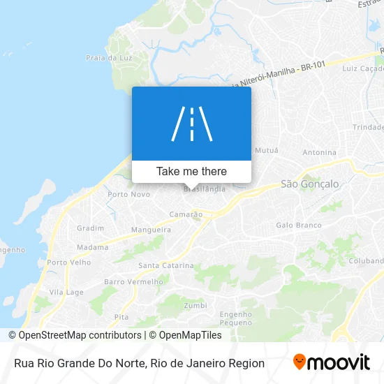 Rua Rio Grande Do Norte map