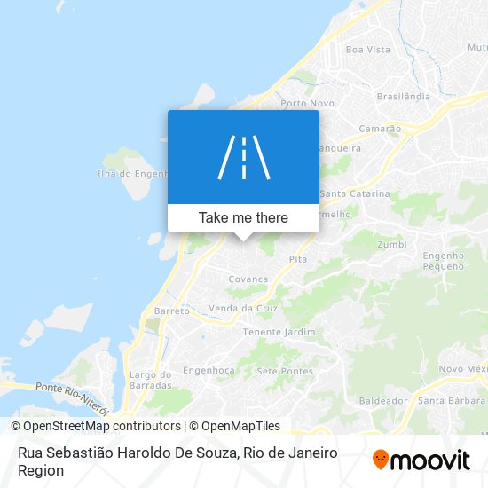 Rua Sebastião Haroldo De Souza map