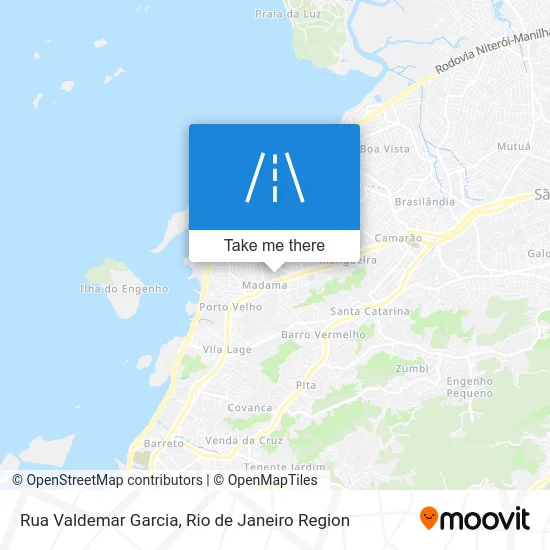 Rua Valdemar Garcia map