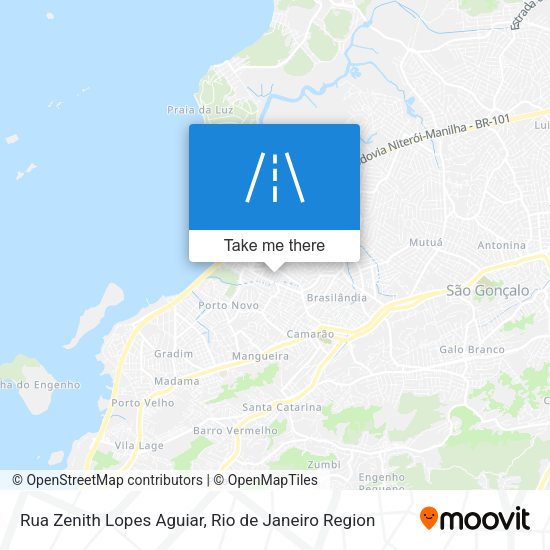 Rua Zenith Lopes Aguiar map