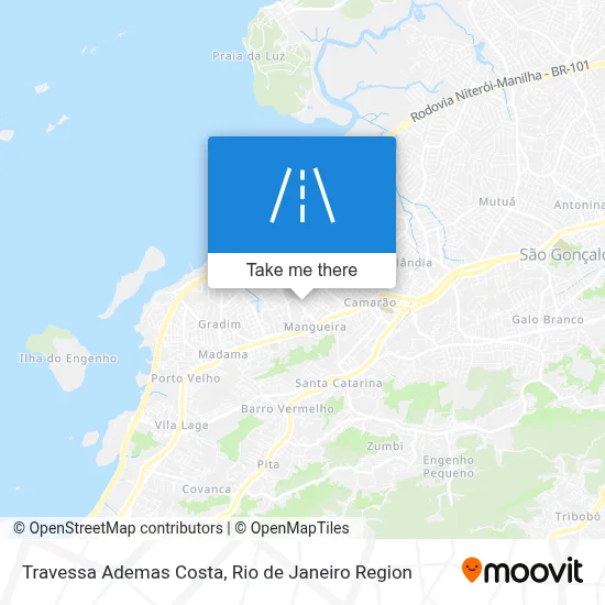 Travessa Ademas Costa map