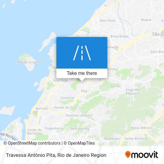 Travessa Antônio Pita map