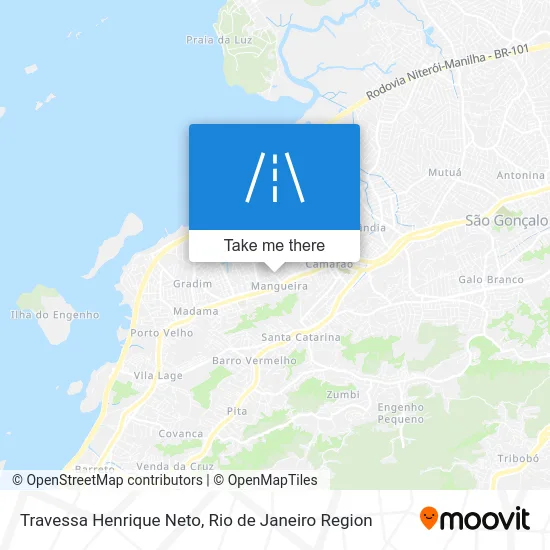 Travessa Henrique Neto map
