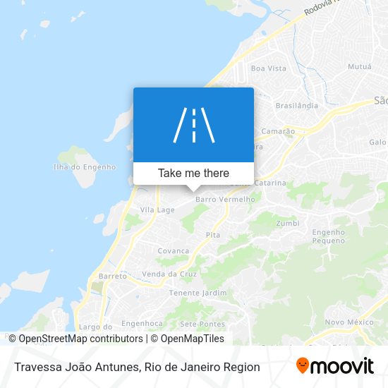 Travessa João Antunes map