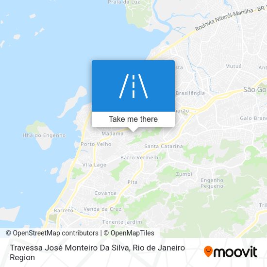 Travessa José Monteiro Da Silva map