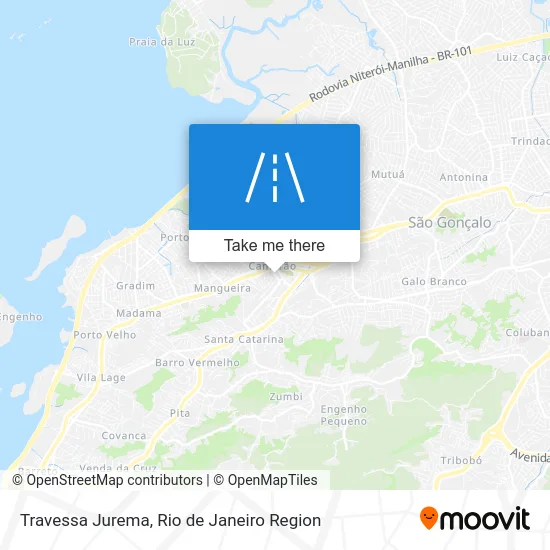 Travessa Jurema map