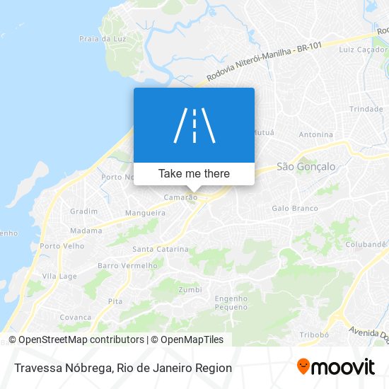 Travessa Nóbrega map