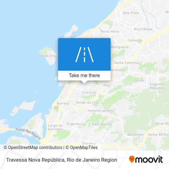 Travessa Nova República map