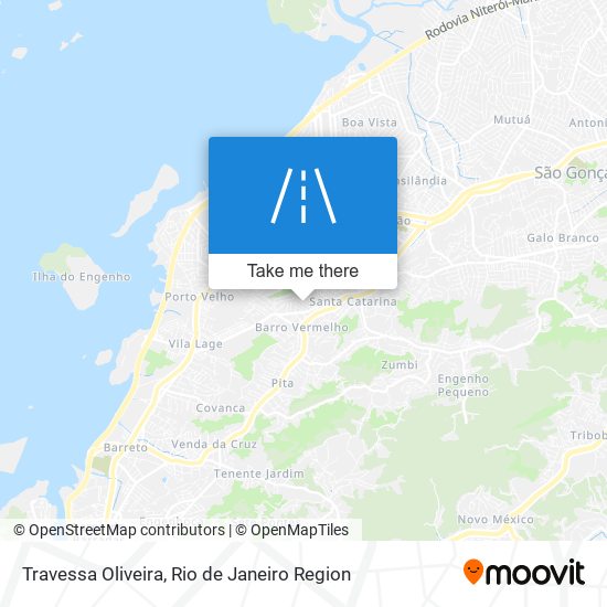 Travessa Oliveira map