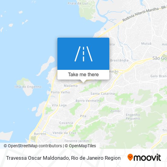 Travessa Oscar Maldonado map