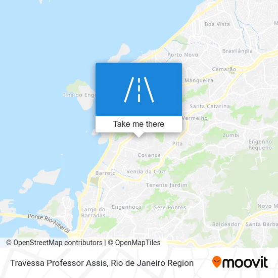 Travessa Professor Assis map