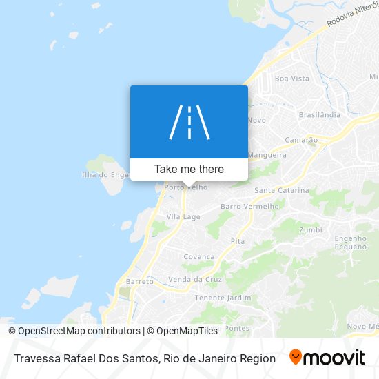 Mapa Travessa Rafael Dos Santos