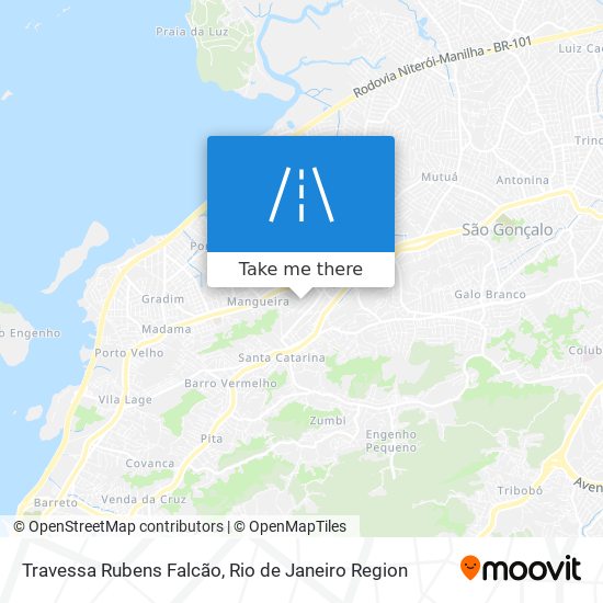 Travessa Rubens Falcão map