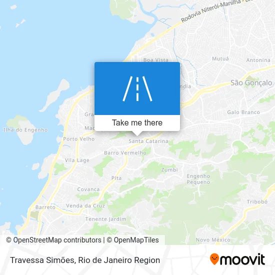 Travessa Simões map