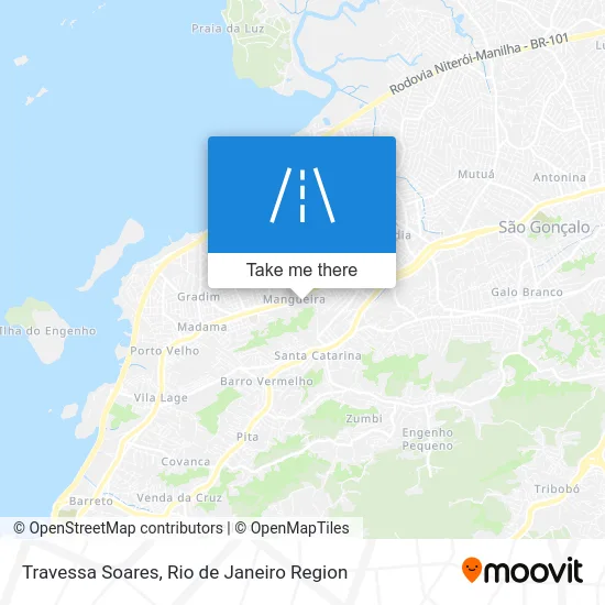Travessa Soares map