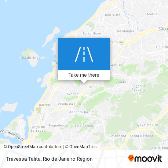 Travessa Talita map