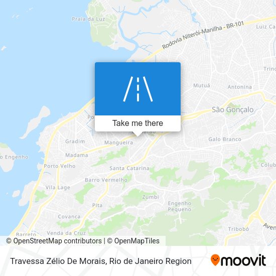 Travessa Zélio De Morais map