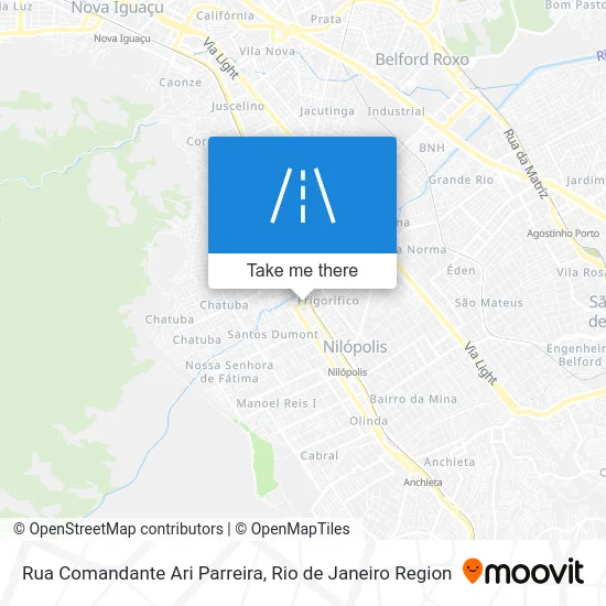 Rua Comandante Ari Parreira map