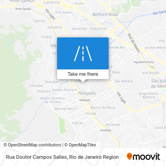 Rua Doutor Campos Salles map