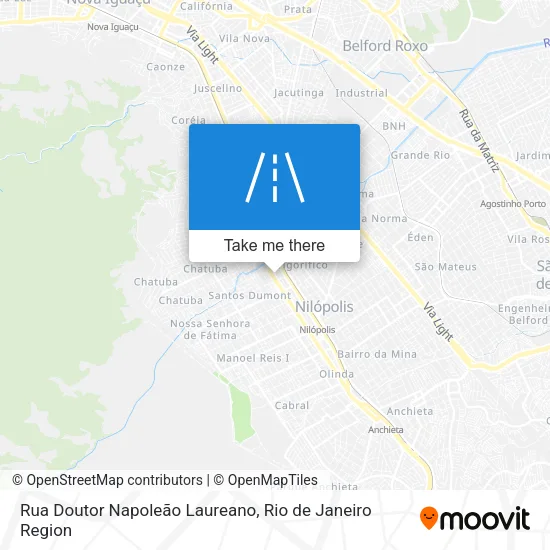 Rua Doutor Napoleão Laureano map