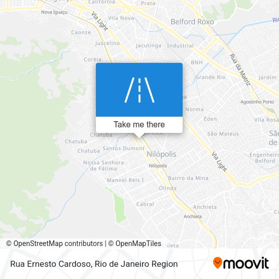 Rua Ernesto Cardoso map