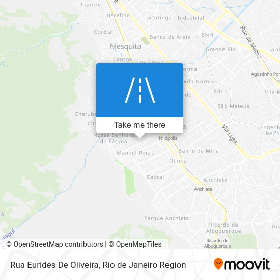 Rua Eurides De Oliveira map
