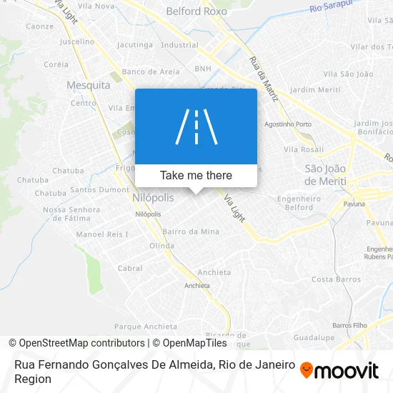 Rua Fernando Gonçalves De Almeida map