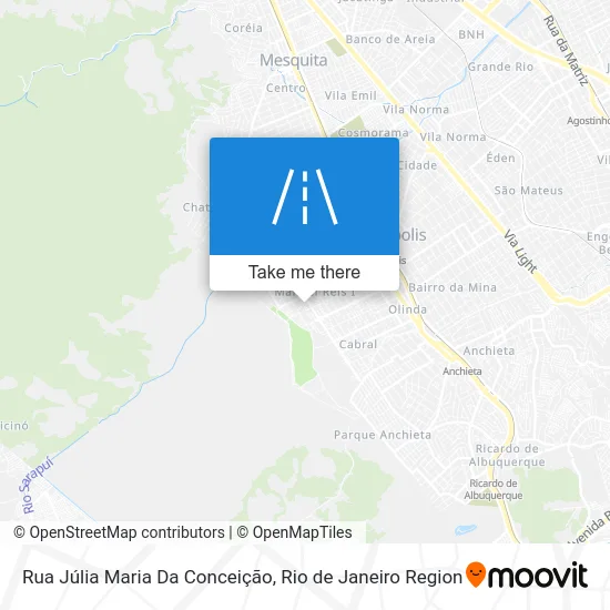 Rua Júlia Maria Da Conceição map