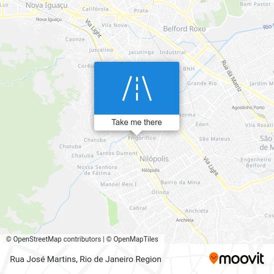 Rua José Martins map