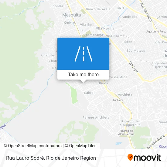 Rua Lauro Sodré map