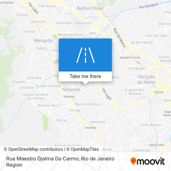 Rua Maestro Djalma Do Carmo map
