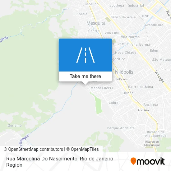 Rua Marcolina Do Nascimento map