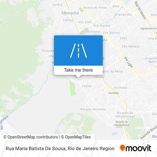 Rua Maria Batista De Sousa map