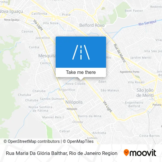 Rua Maria Da Glória Balthar map