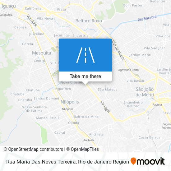 Rua Maria Das Neves Teixeira map