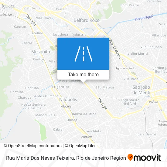 Rua Maria Das Neves Teixeira map