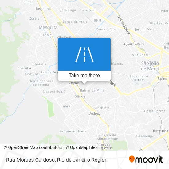 Rua Moraes Cardoso map