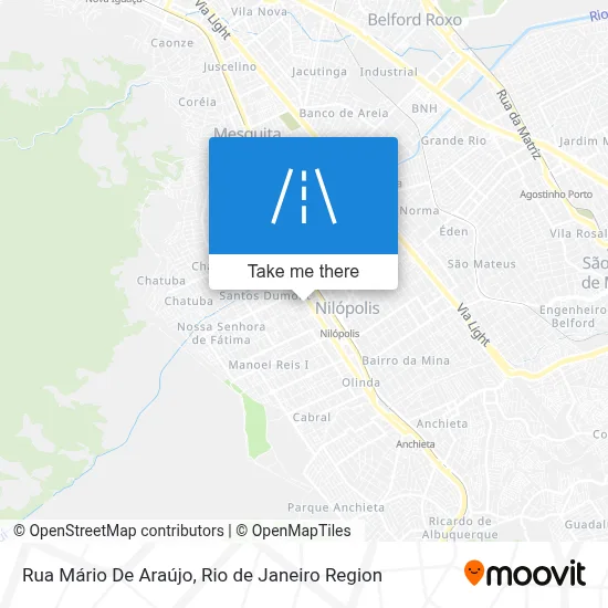 Rua Mário De Araújo map
