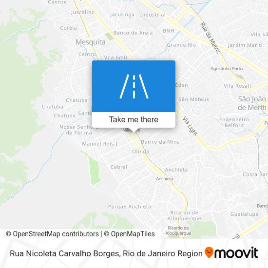 Rua Nicoleta Carvalho Borges map