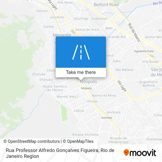 Rua Professor Alfredo Gonçalves Figueira map