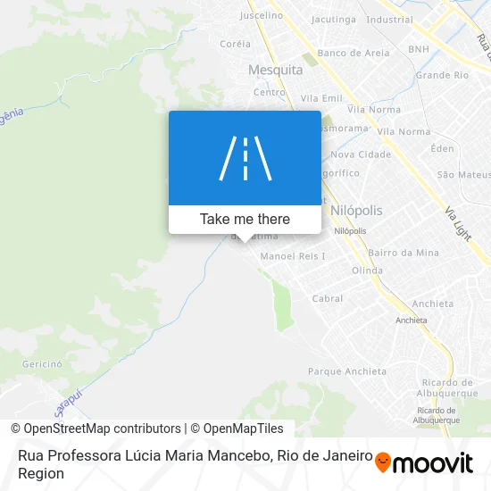 Rua Professora Lúcia Maria Mancebo map